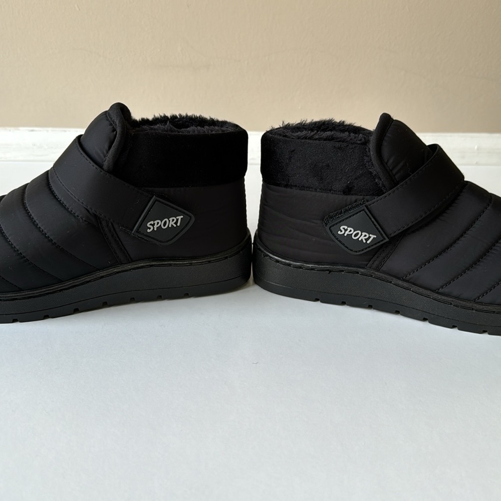 NEW black Sport high top shoes - Picture 8 of 10